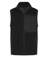Recycled sherpa gilet
